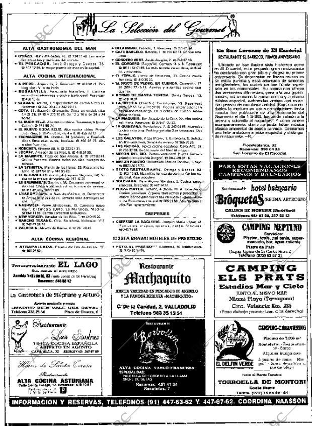 ABC MADRID 24-07-1986 página 8