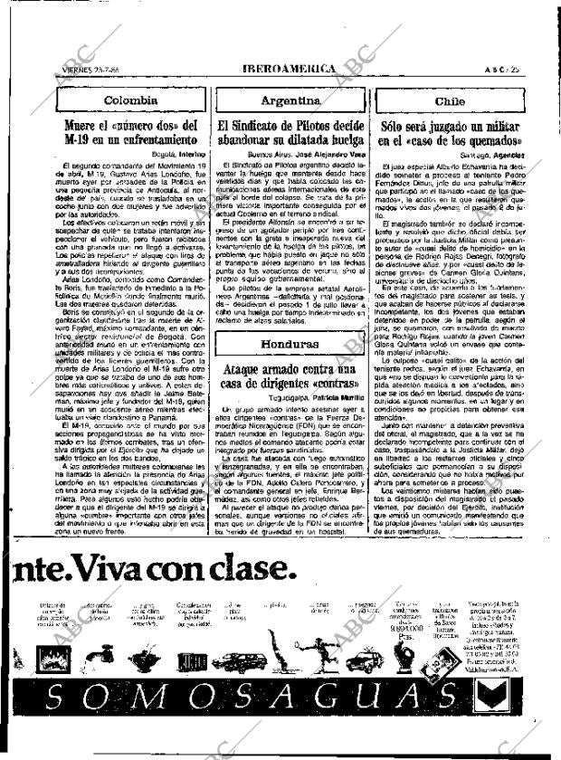 ABC MADRID 25-07-1986 página 25