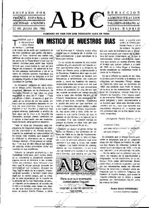 ABC MADRID 25-07-1986 página 3
