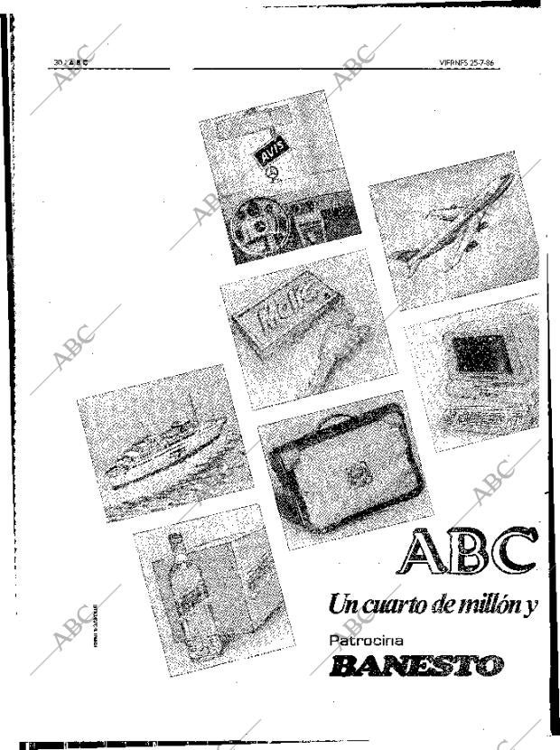 ABC MADRID 25-07-1986 página 30