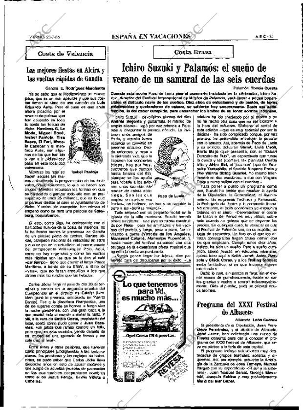 ABC MADRID 25-07-1986 página 35