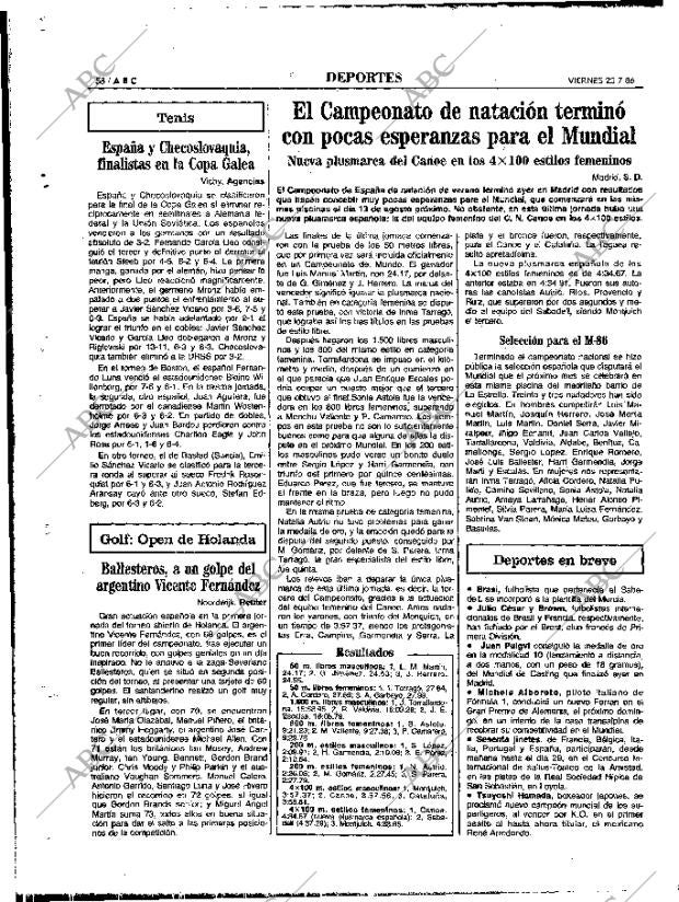 ABC MADRID 25-07-1986 página 58