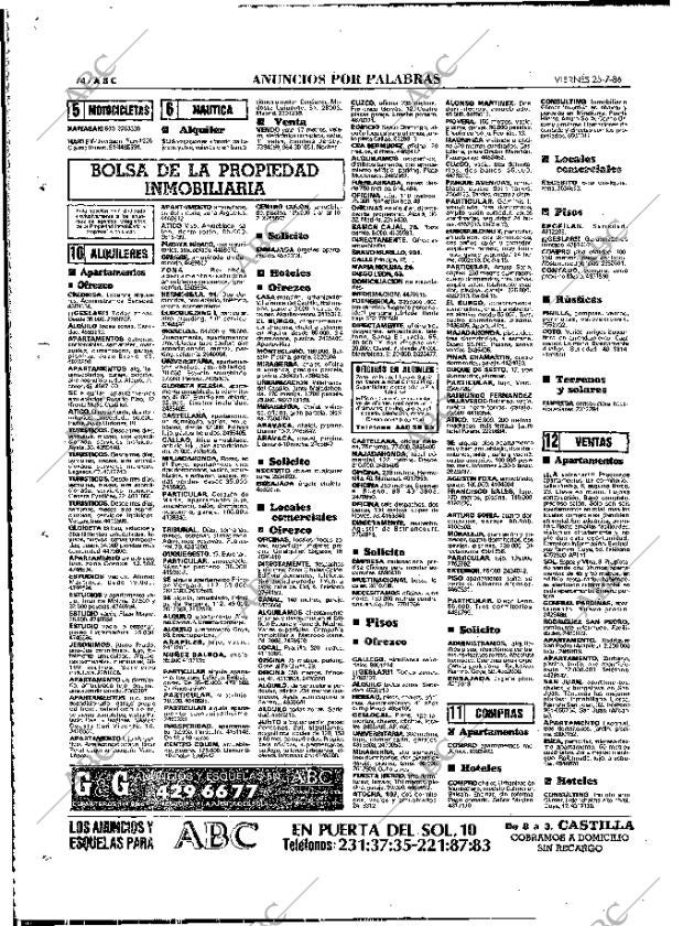 ABC MADRID 25-07-1986 página 74