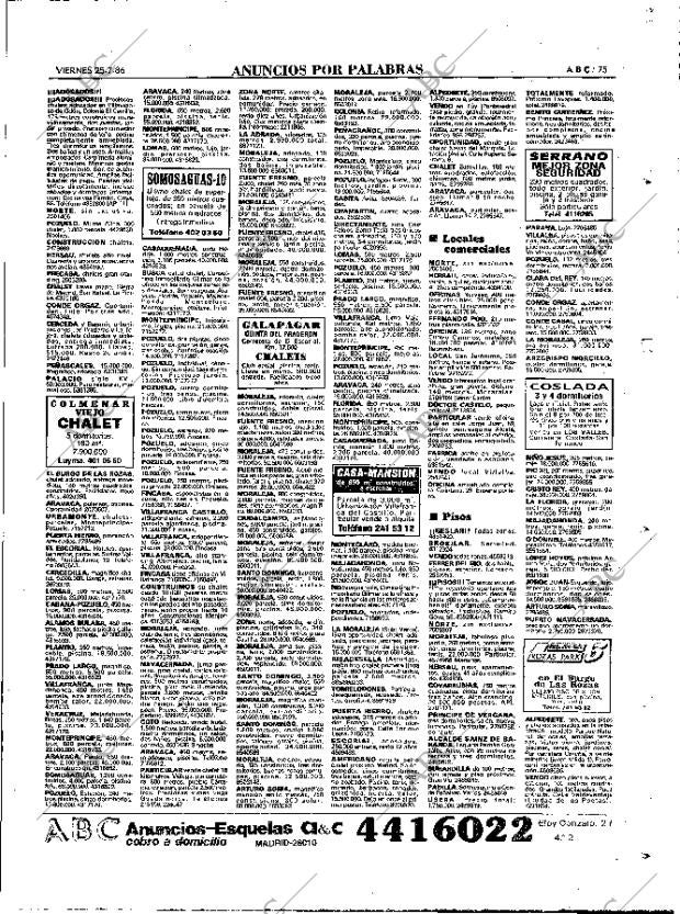 ABC MADRID 25-07-1986 página 75