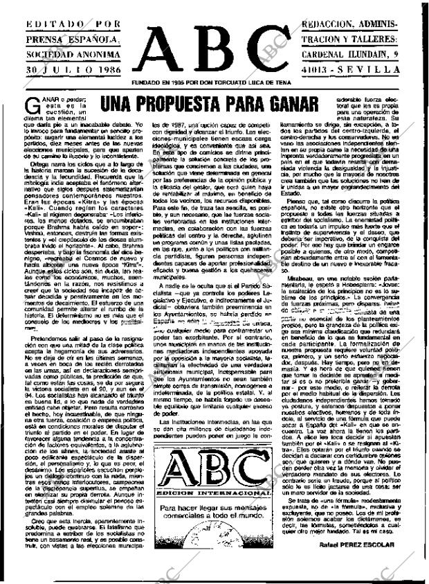 ABC SEVILLA 30-07-1986 página 3