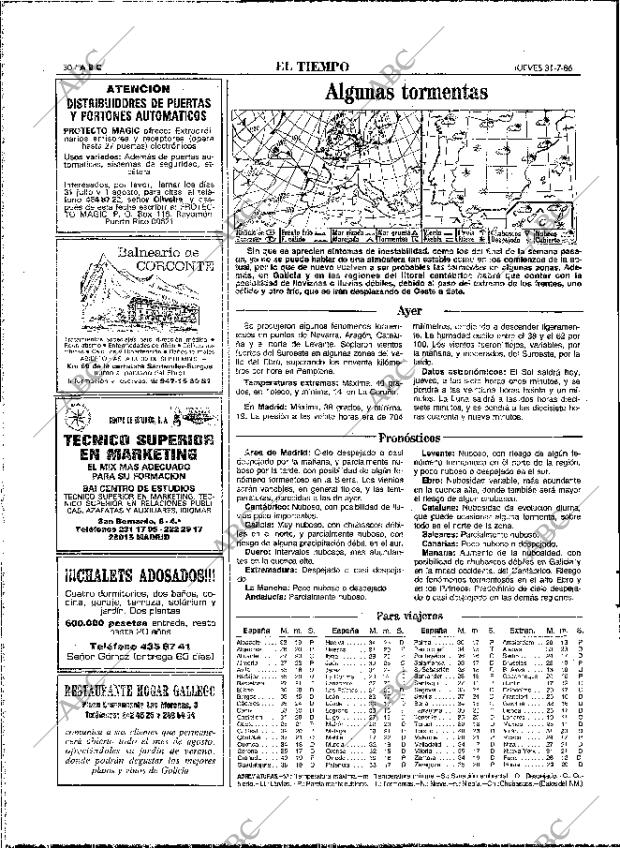 ABC MADRID 31-07-1986 página 30