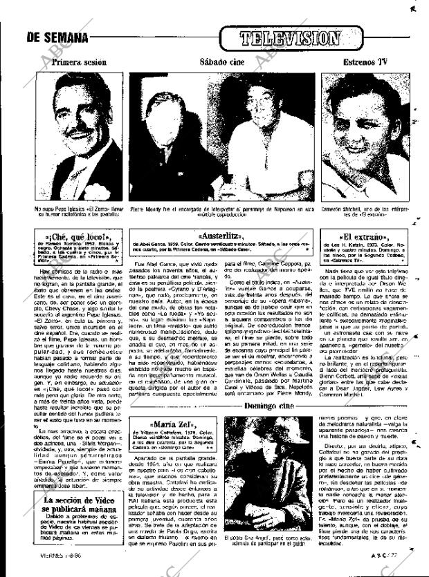 ABC MADRID 01-08-1986 página 77