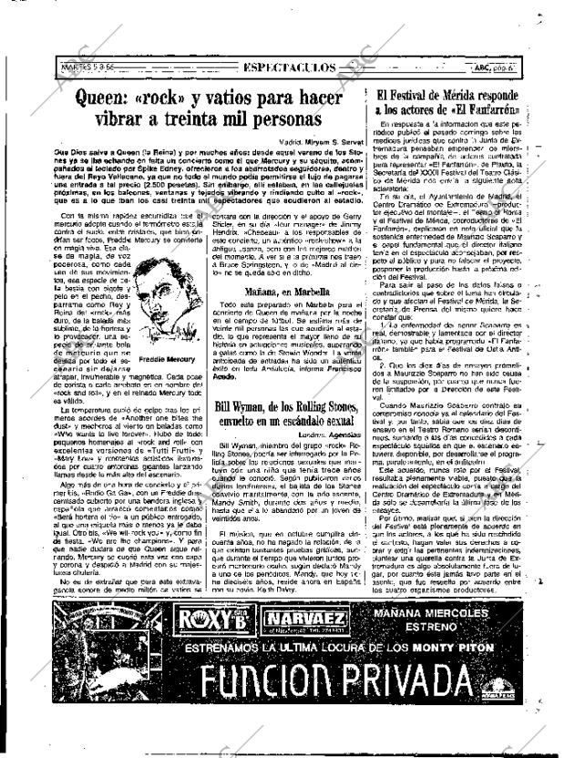 ABC MADRID 05-08-1986 página 61