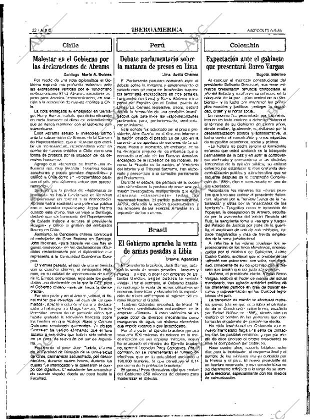 ABC MADRID 06-08-1986 página 22