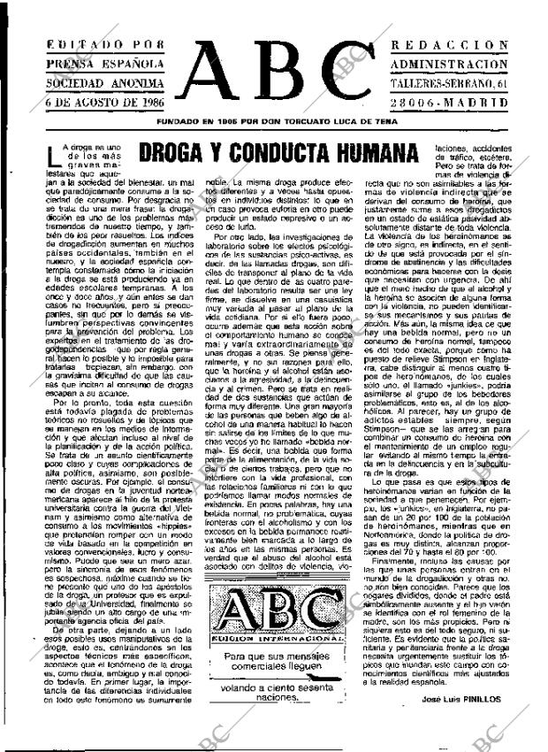 ABC MADRID 06-08-1986 página 3