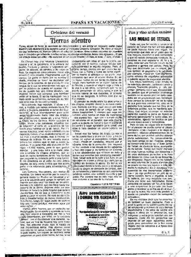 ABC MADRID 06-08-1986 página 30