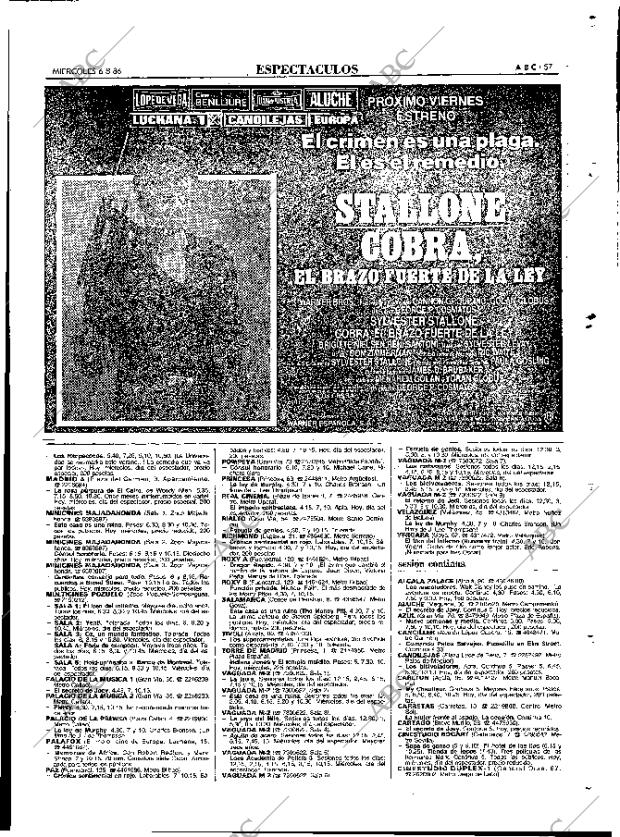 ABC MADRID 06-08-1986 página 57