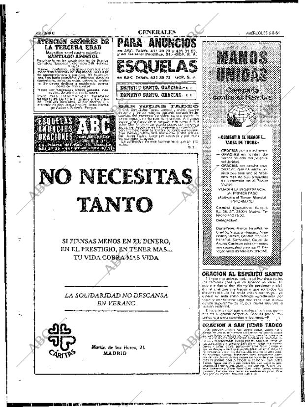 ABC MADRID 06-08-1986 página 62
