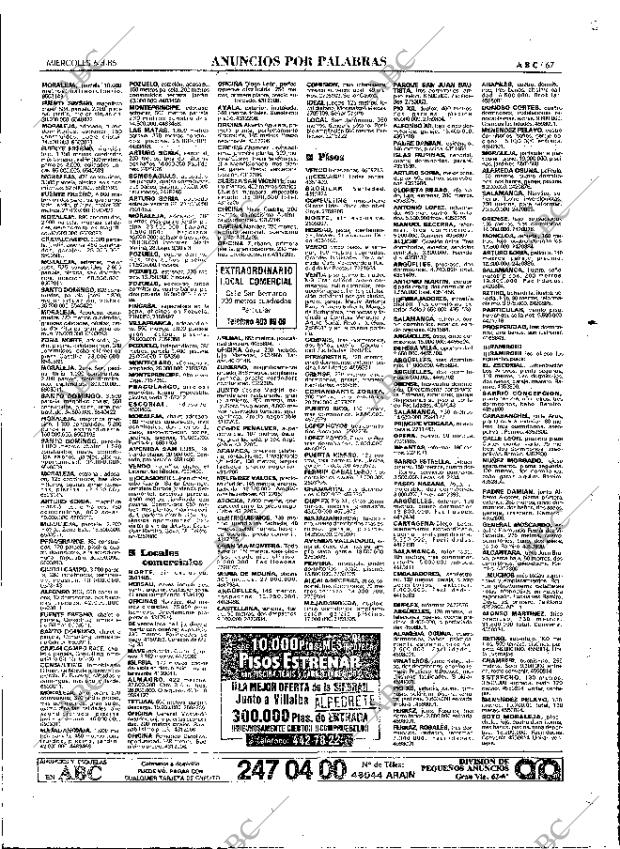 ABC MADRID 06-08-1986 página 67