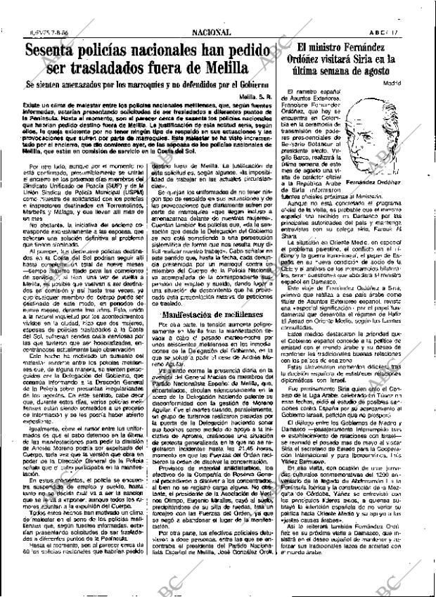 ABC SEVILLA 07-08-1986 página 17