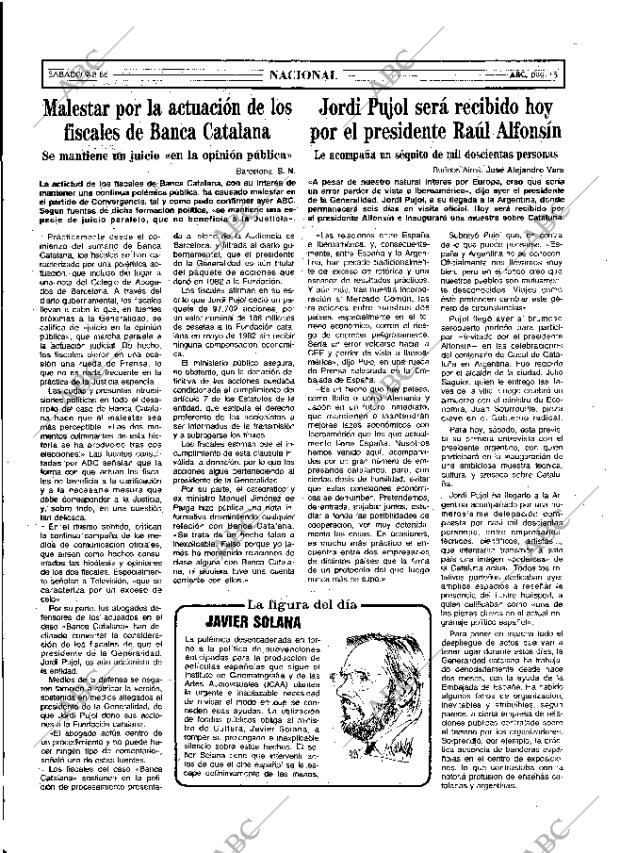 ABC MADRID 09-08-1986 página 15