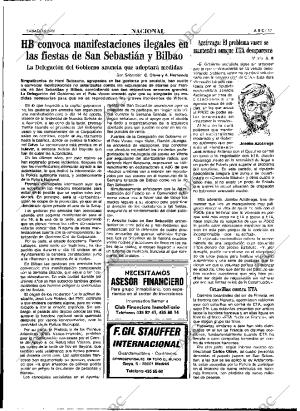 ABC MADRID 09-08-1986 página 17