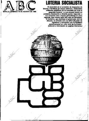 ABC SEVILLA 10-08-1986 página 1