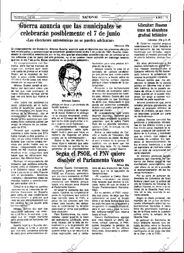 ABC SEVILLA 10-08-1986 página 19