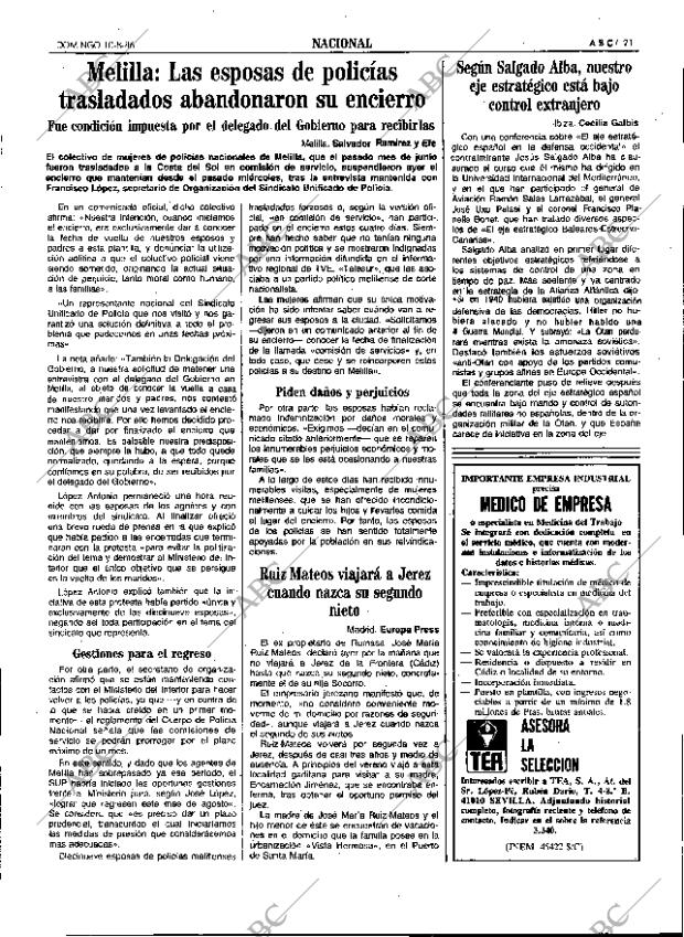ABC SEVILLA 10-08-1986 página 21