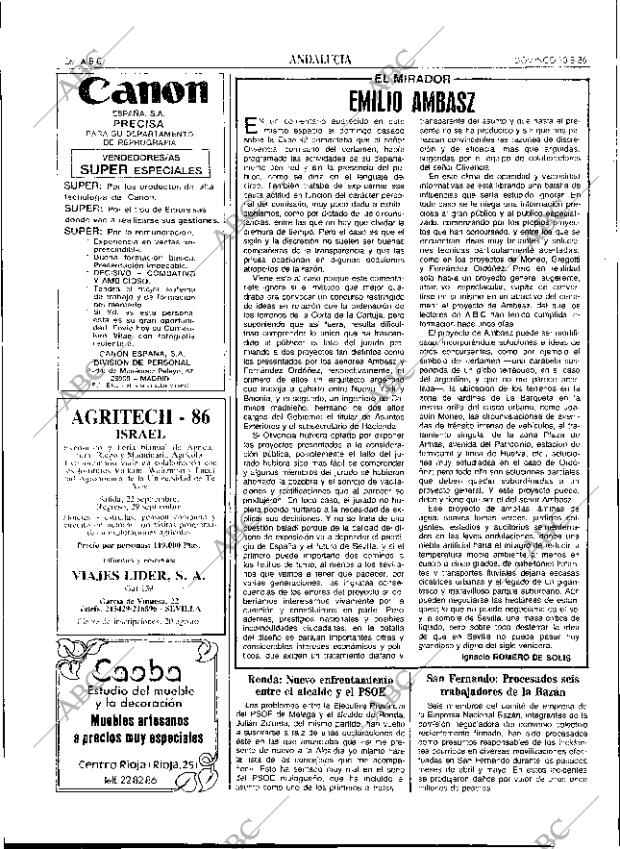 ABC SEVILLA 10-08-1986 página 26