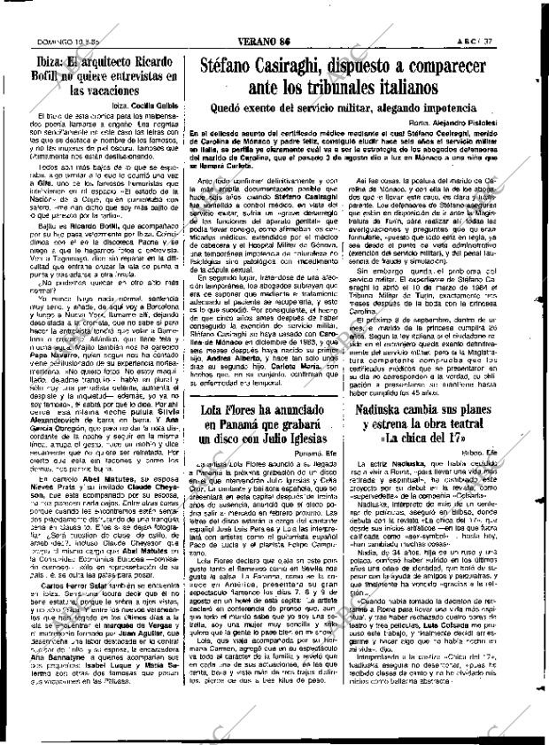 ABC SEVILLA 10-08-1986 página 37