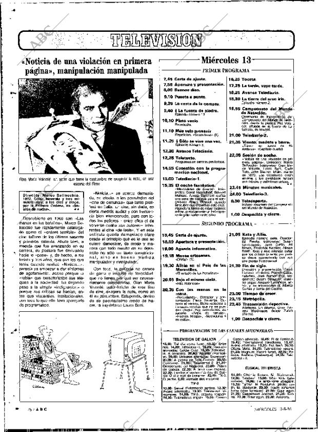 ABC MADRID 13-08-1986 página 78