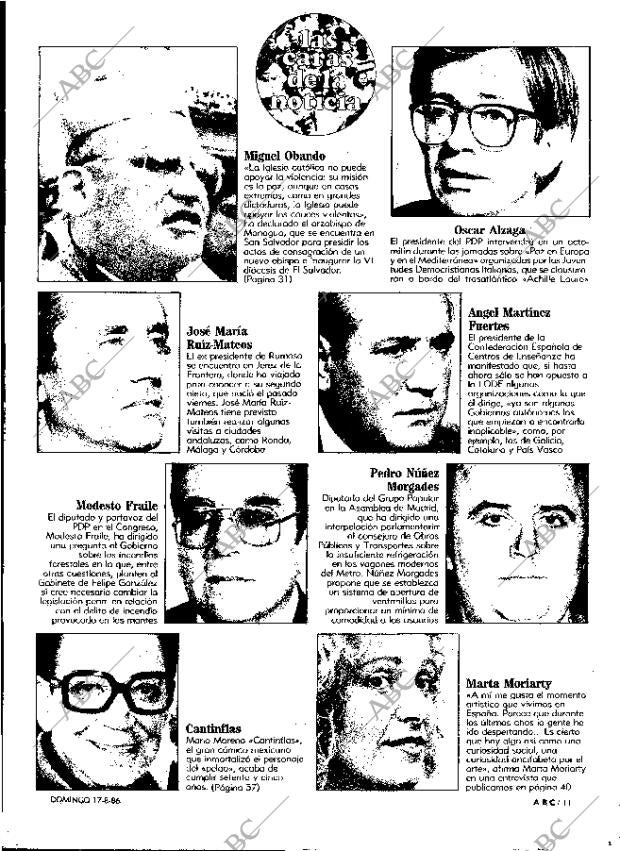 ABC MADRID 17-08-1986 página 11