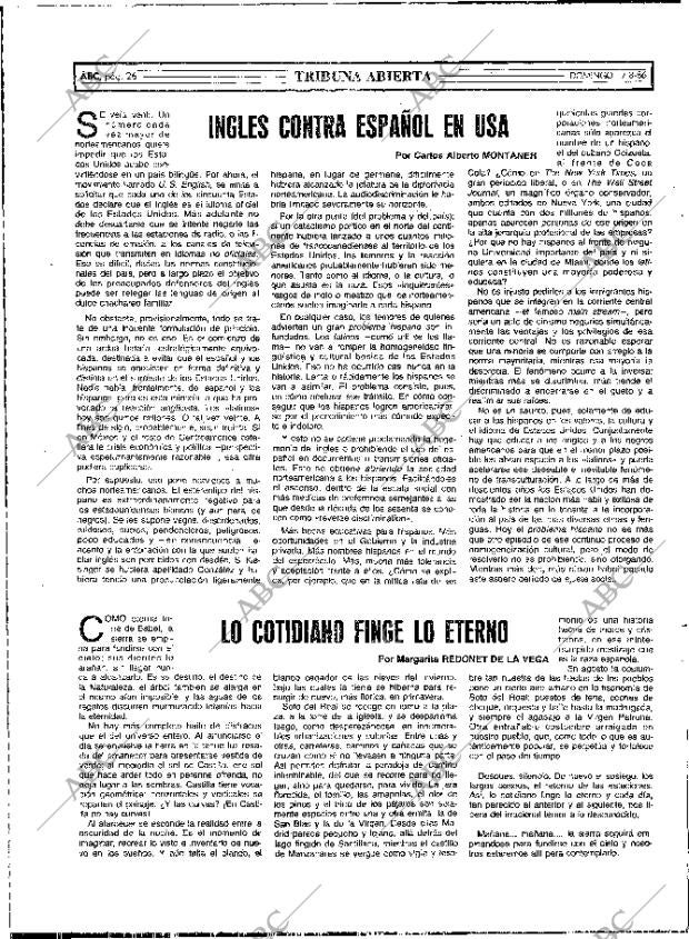 ABC MADRID 17-08-1986 página 26