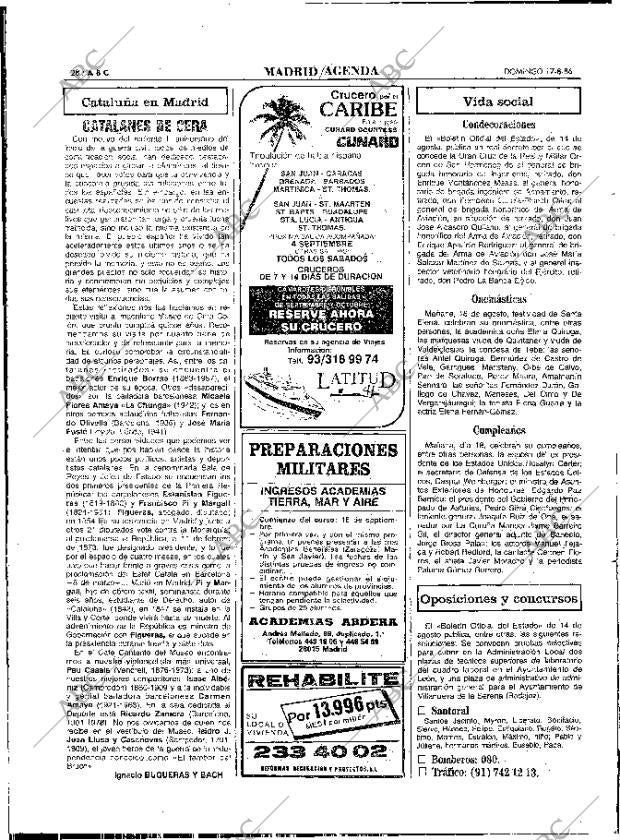 ABC MADRID 17-08-1986 página 28