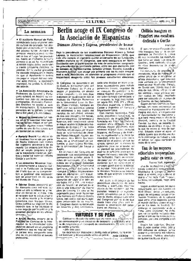 ABC MADRID 17-08-1986 página 39