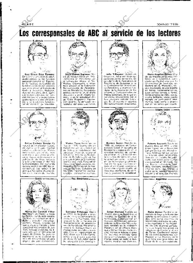 ABC MADRID 17-08-1986 página 48