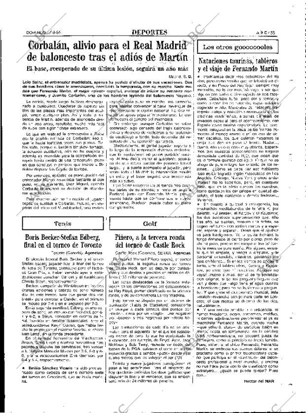 ABC MADRID 17-08-1986 página 55