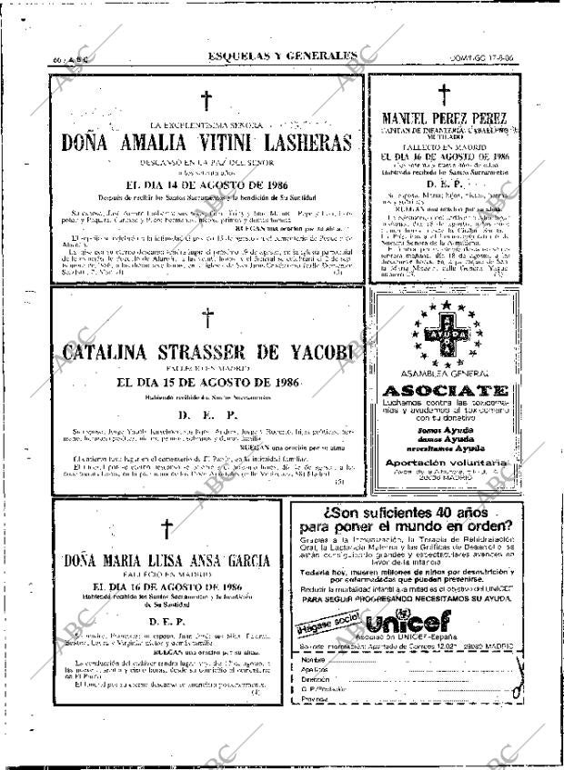 ABC MADRID 17-08-1986 página 66