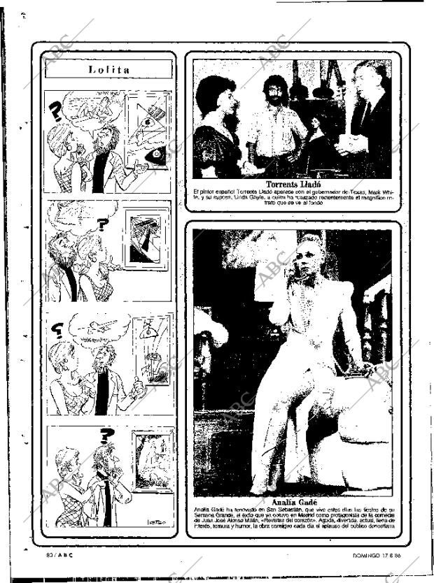 ABC MADRID 17-08-1986 página 80