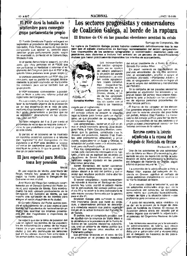 ABC SEVILLA 18-08-1986 página 18