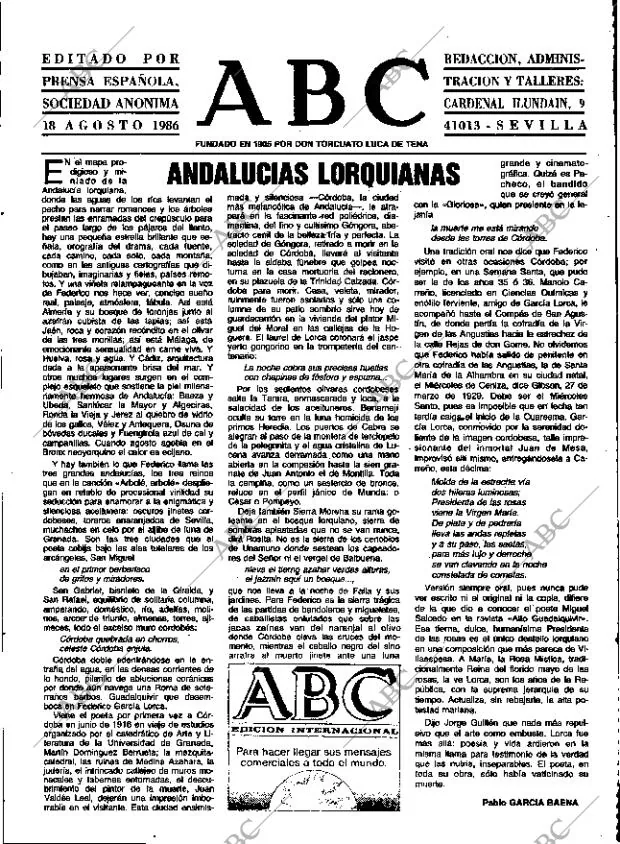 ABC SEVILLA 18-08-1986 página 3