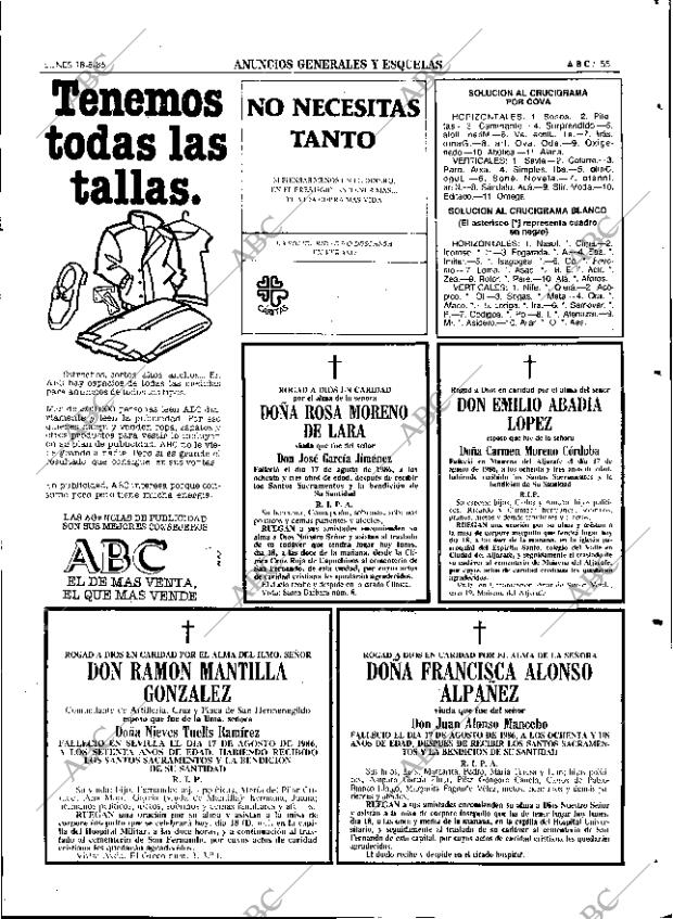 ABC SEVILLA 18-08-1986 página 55