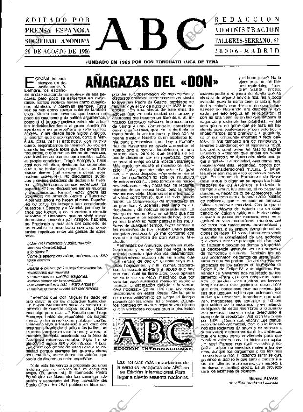 ABC MADRID 20-08-1986 página 3