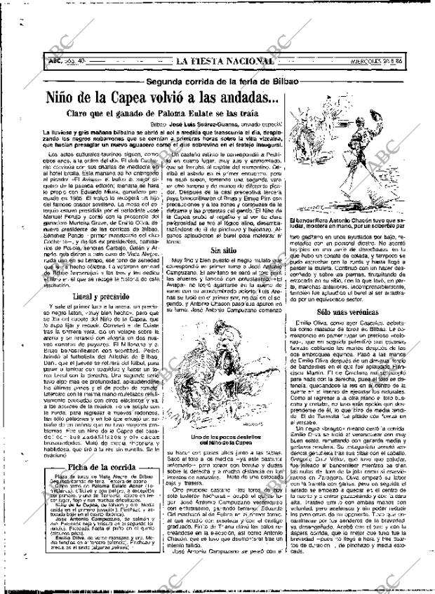 ABC MADRID 20-08-1986 página 40