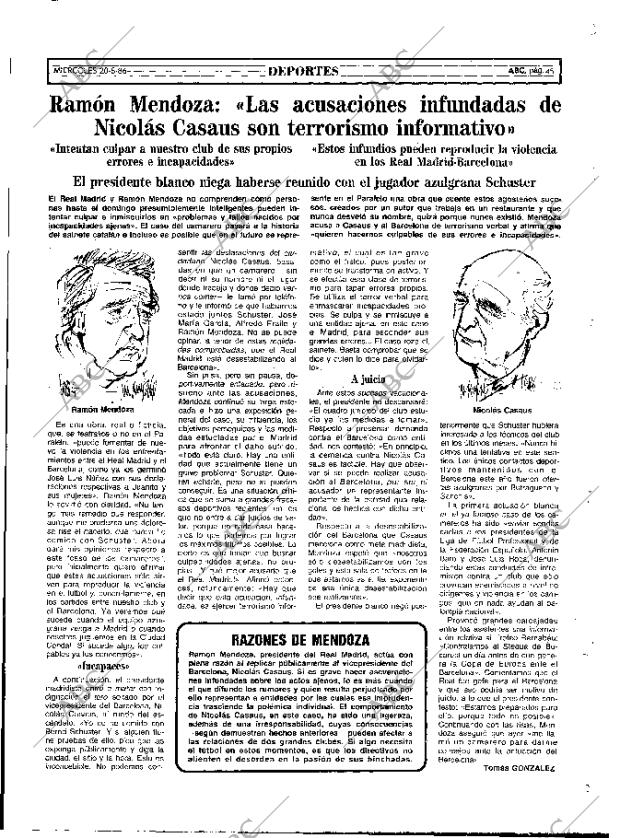 ABC MADRID 20-08-1986 página 45