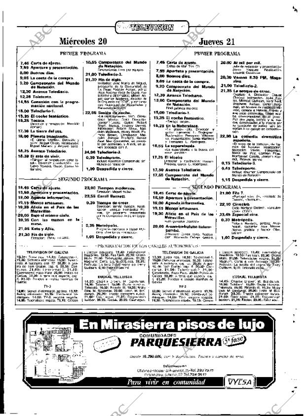 ABC MADRID 20-08-1986 página 71