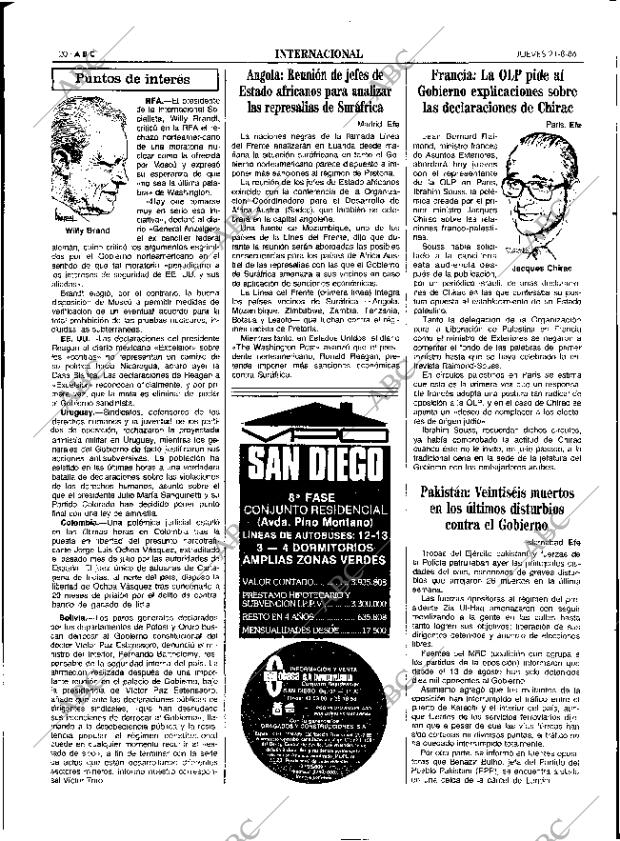 ABC SEVILLA 21-08-1986 página 20