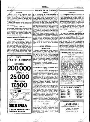 ABC SEVILLA 21-08-1986 página 28