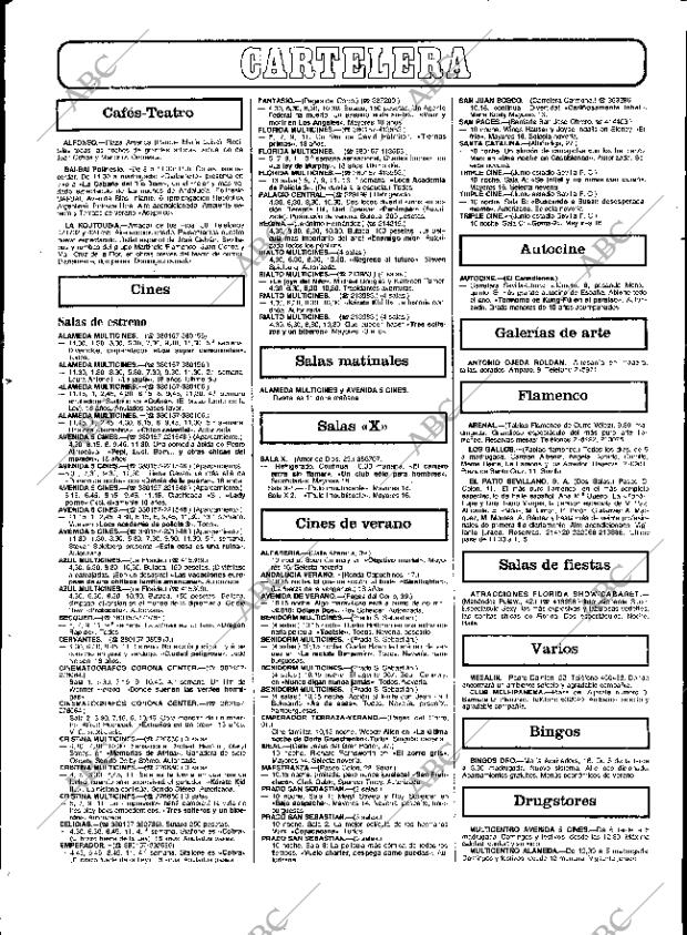 ABC SEVILLA 21-08-1986 página 50