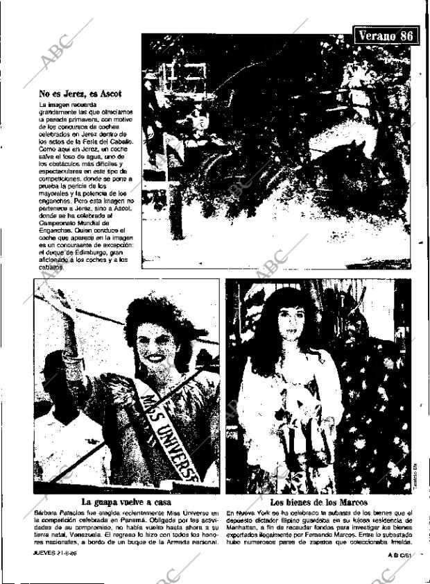 ABC SEVILLA 21-08-1986 página 61