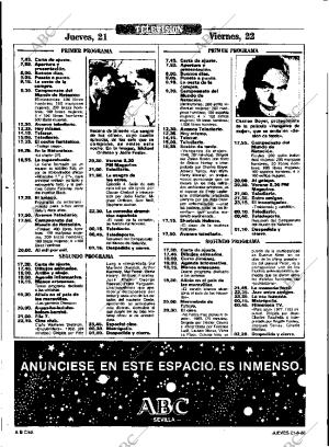 ABC SEVILLA 21-08-1986 página 62