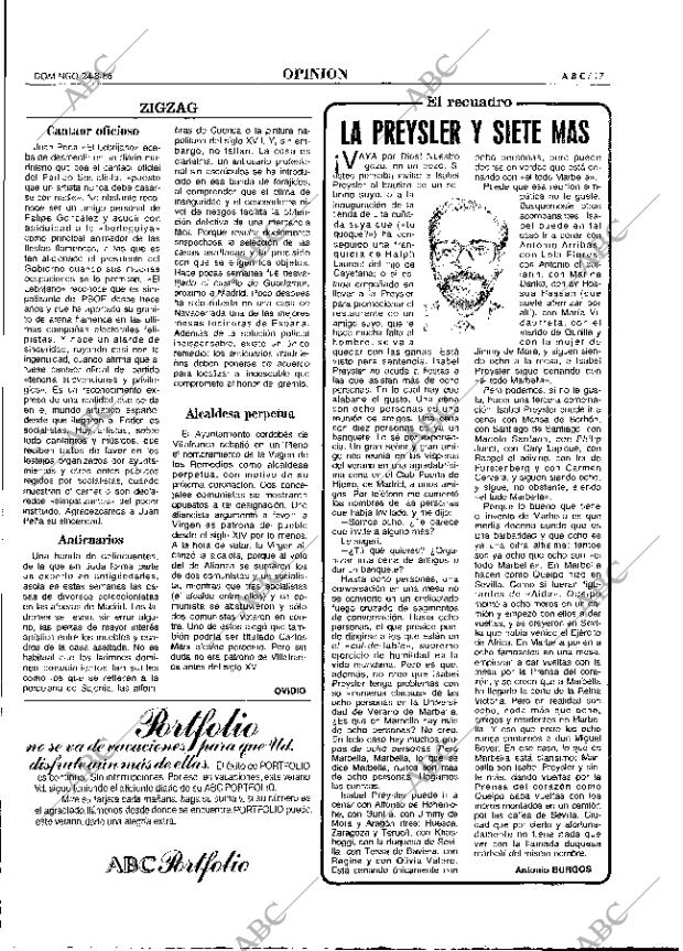 ABC MADRID 24-08-1986 página 17