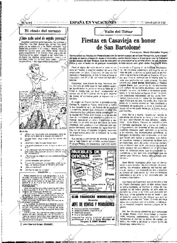 ABC MADRID 24-08-1986 página 38