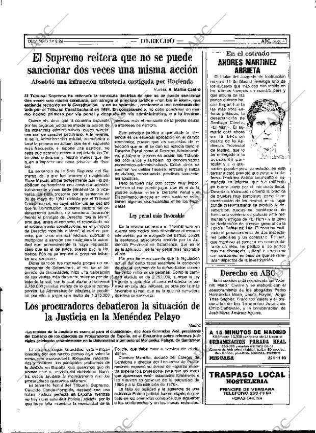 ABC MADRID 24-08-1986 página 41